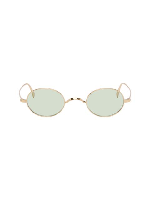 Oliver Peoples Gold Calidor Sunglasses