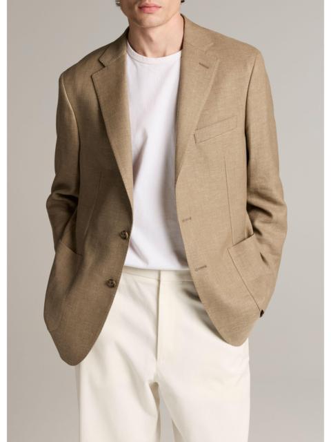 Vince Herringbone Linen & Wool-Blend Relaxed Sport Coat