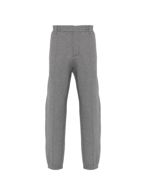 raised-seam track pants