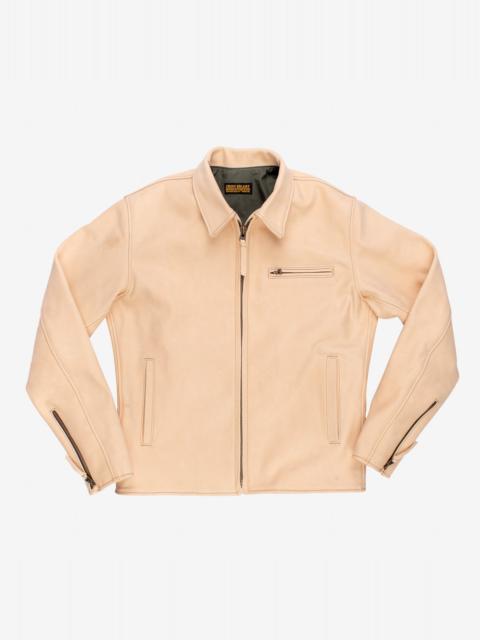 Iron Heart IHSB-BB-NAT Iron Heart x Simmons Bilt Natural Horsehide Jacket - The Bareback