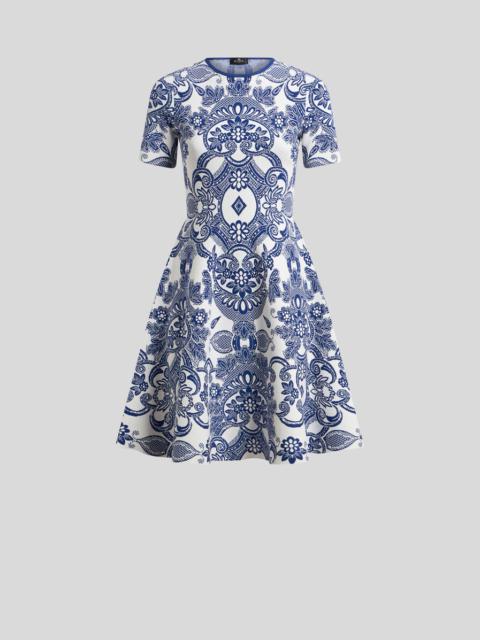 Etro MINI KNIT JACQUARD DRESS