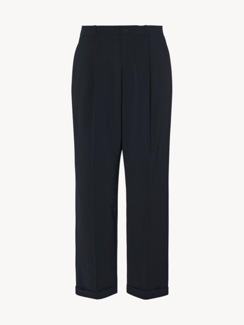 The Row Keenan Pant in Polyester and Wool