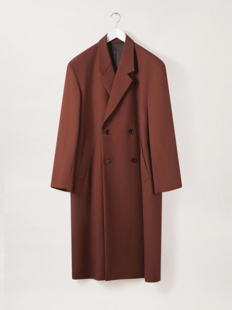 Lemaire MAXI DOUBLE BREASTED COAT | REVERSIBLE
