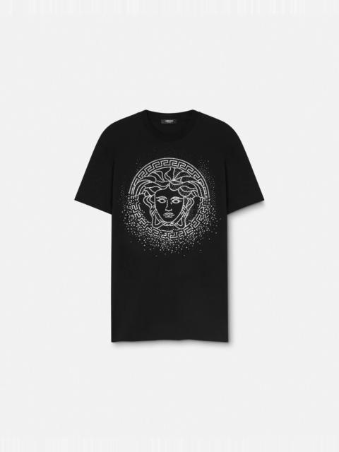 VERSACE Crystal Fading Medusa T-Shirt