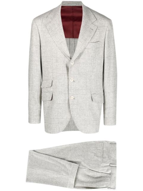 Wool and silk blend suit