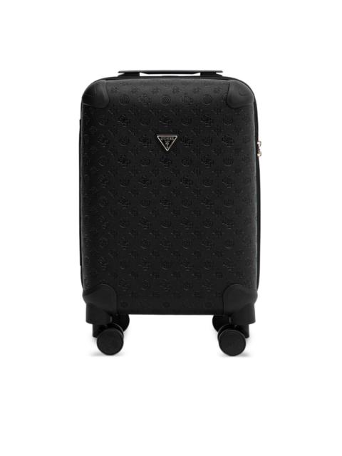 GUESS USA embossed-logo luggage