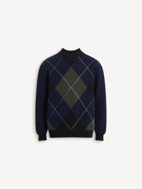 Balmain Merino wool jumper with diamond pattern