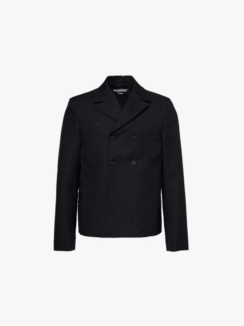 La Veste Giacca double-breasted wool blazer