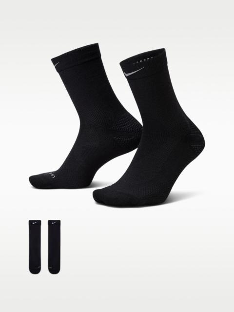 Nike Nike Running Lightweight Wool Crew Socks (1 Pair)