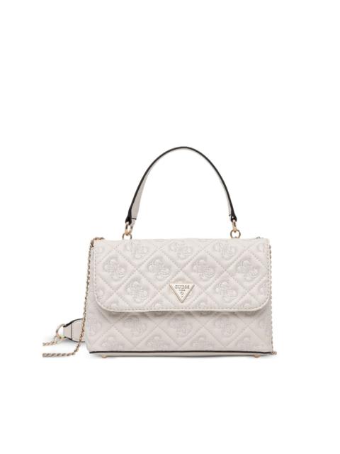 GUESS USA Adelasia embossed tote bag