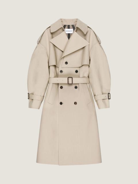 Givenchy COUTURE SEAM TRENCH COAT IN COTTON