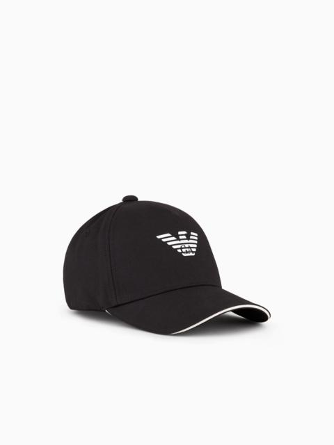 EMPORIO ARMANI Eagle-print baseball cap