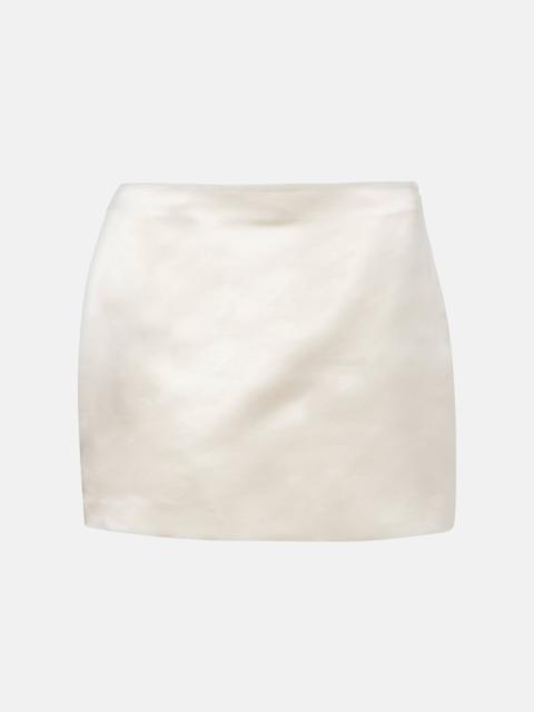 LISA YANG Silk miniskirt