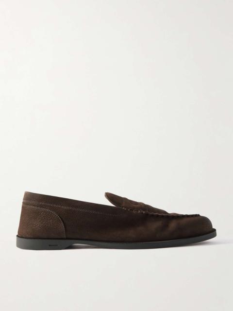 Pace Full-Grain Nubuck Loafers