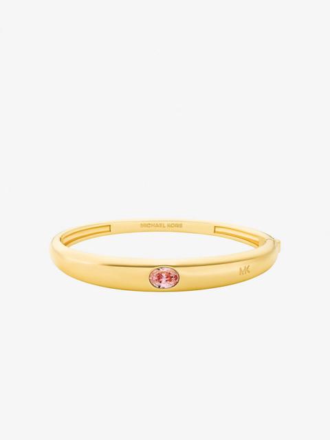 MICHAEL KORS Oval Stone Bangle