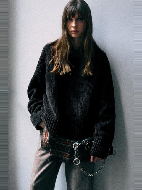 R13 Boxy Crewneck Sweater
