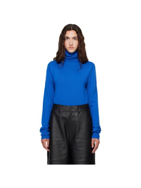 The Frankie Shop Blue Eve Thin Turtleneck Sweater