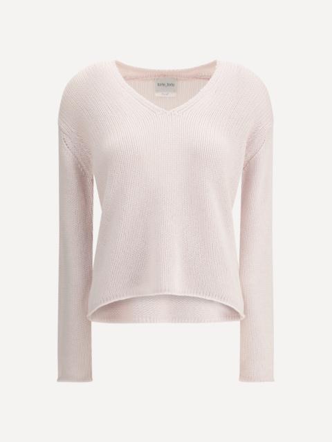 forte_forte Cashmere and wool V-neck Sweater