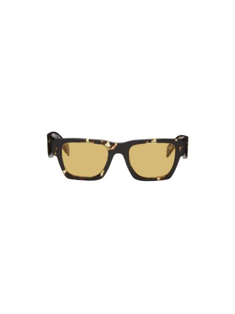 Brown Square Sunglasses