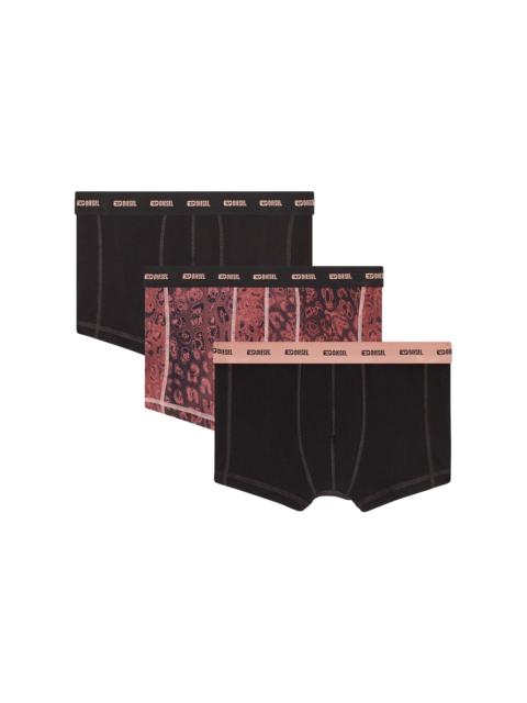 Diesel THREE-PACK OF STRETCH COTTON BOXER BRIEFS
