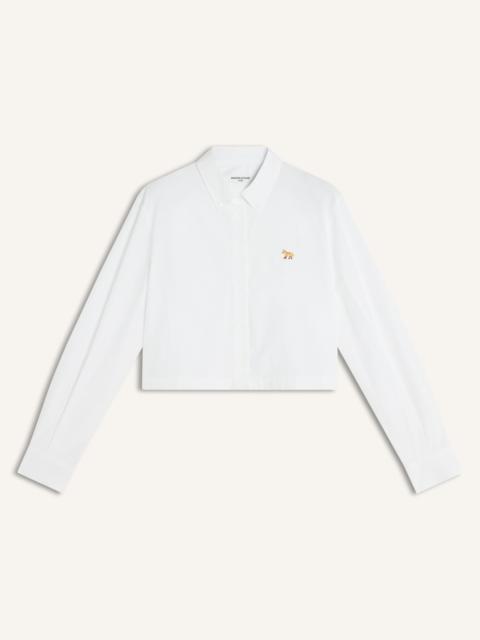 Maison Kitsuné BABY FOX CROPPED SHIRT
