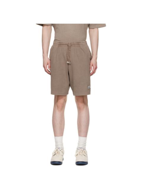 Reebok Taupe Cotton Shorts