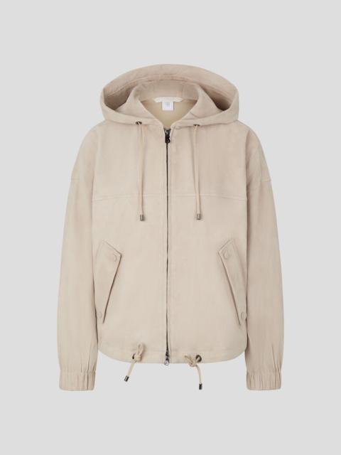 BOGNER Emma Suede blouson in Sand