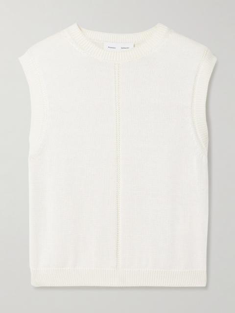 Proenza Schouler Emily Pointelle-knit Tank