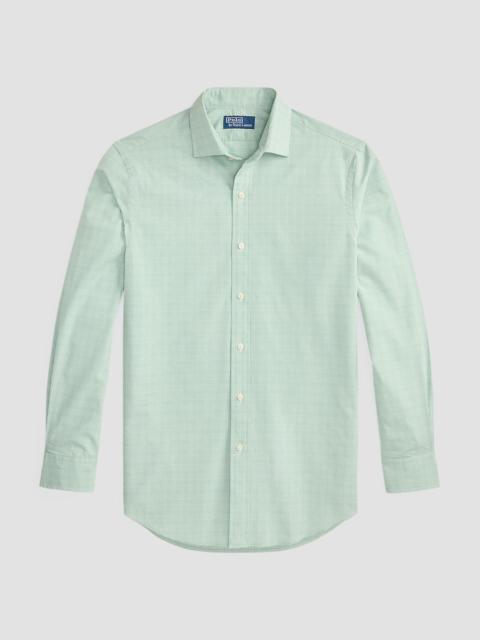 Polo Ralph Lauren Men's Classic-Fit Checked Poplin Shirt - White Faded Mint