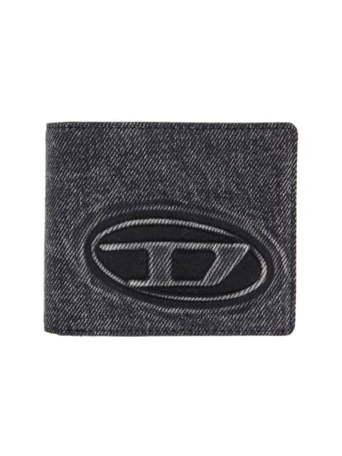 Diesel Black 1dr Bifold Wallet