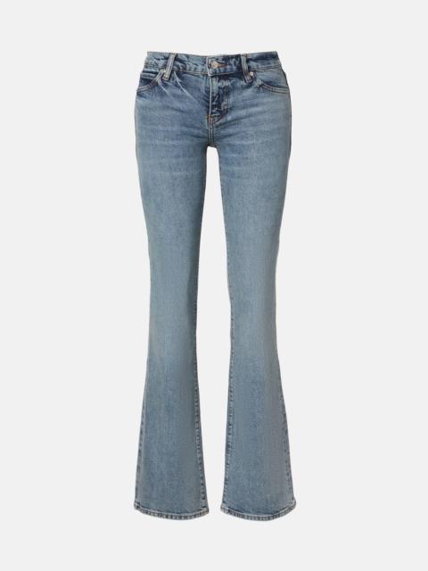 FRAME Le Pixie low-rise flared jeans