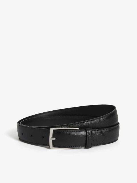 Sandro Saffiano leather belt