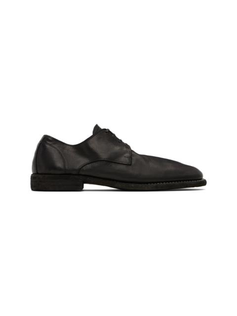Guidi Black 992MS Oxfords
