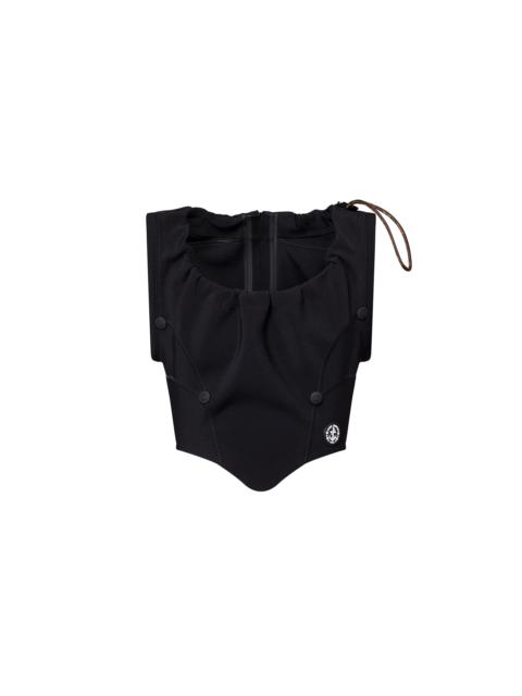Louis Vuitton Color-Blocked Scuba Top
