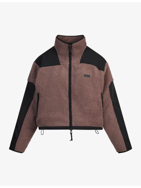 SKIMS Teddy Boxy-Fit Fleece Jacket