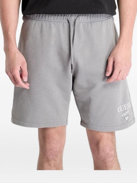 GUESS USA logo-print drawstring track shorts