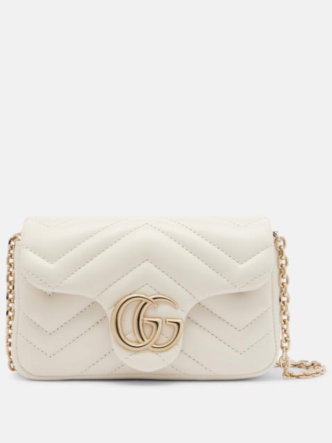 GUCCI GG Marmont Mini leather shoulder bag