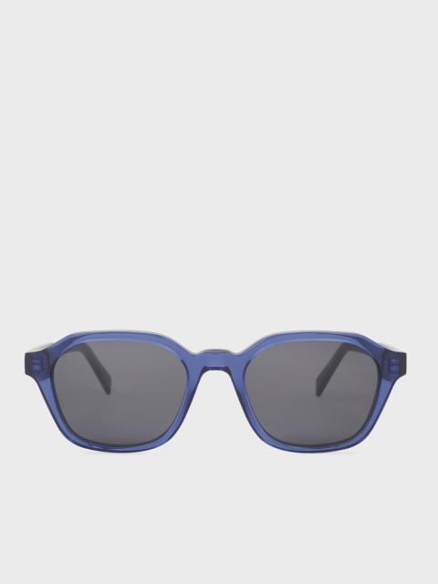Paul Smith Transparent Blue 'Mayton' Sunglasses