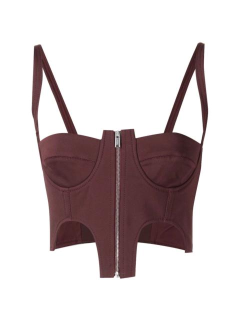 double arch bustier top