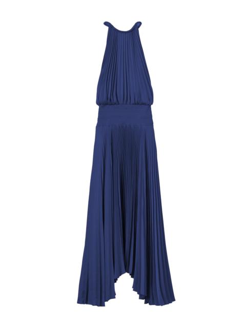 A.L.C. Renzo II Satin Pleated Dress