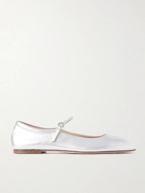 Aeyde Uma Leather Mary Jane Flats
