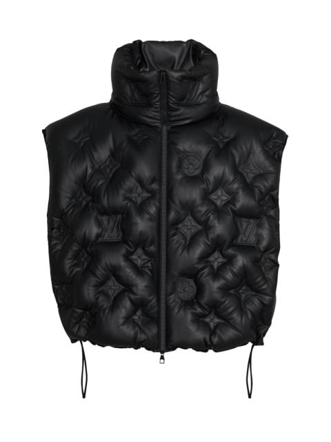 Louis Vuitton Monogram Boyhood Puffer Leather Gilet