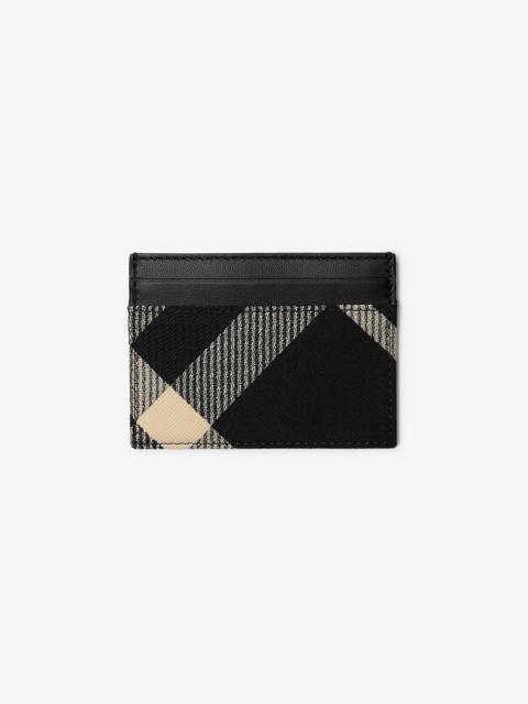 Burberry Check Card Case