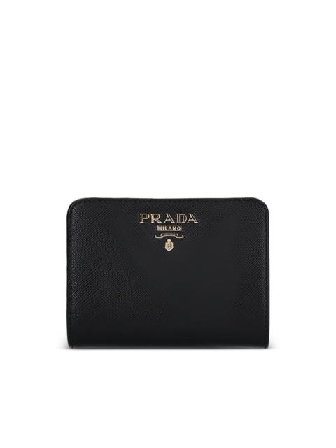 Prada logo-lettering wallet