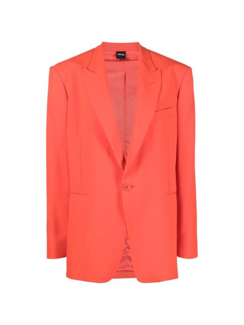 single-breasted blazer