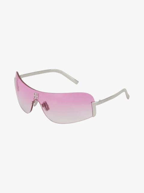 Givenchy 4G MASK UNISEX SUNGLASSES IN METAL