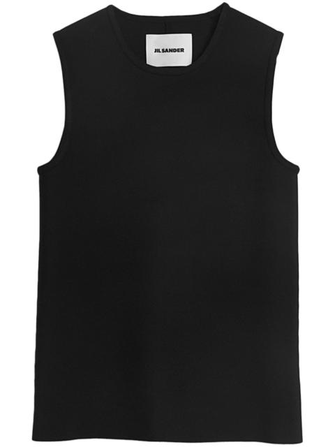 Jil Sander crew neck tank top