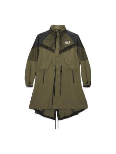 Nike Nike x sacai Trench Jacket 'Medium olive' DQ9027-222