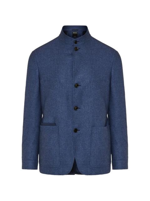 ZEGNA button-fastening jacket