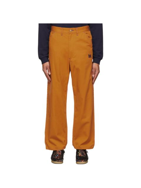 NEEDLES Tan SMITH'S Edition Painter Trousers